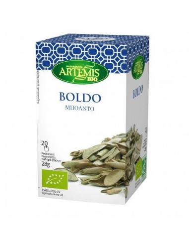 Infusión de boldo Bio 20 filtros Artemis