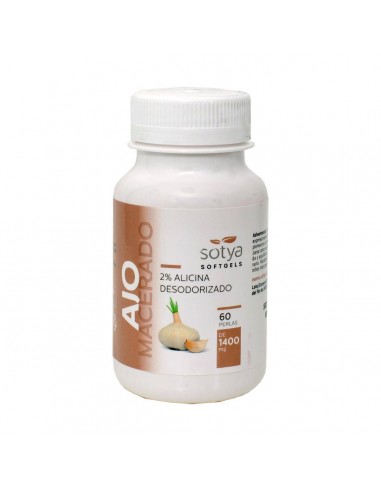 Ajo macerado 1000mg 60 perlas Sotya
