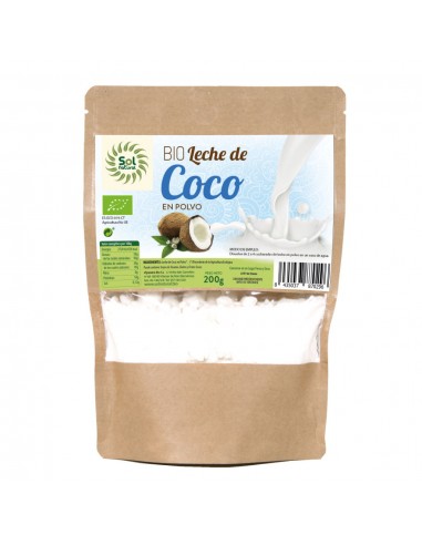 Leche de coco en polvo Bio 200g Sol...