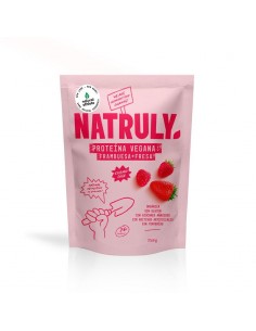 Proteína vegana 73% fresa y...