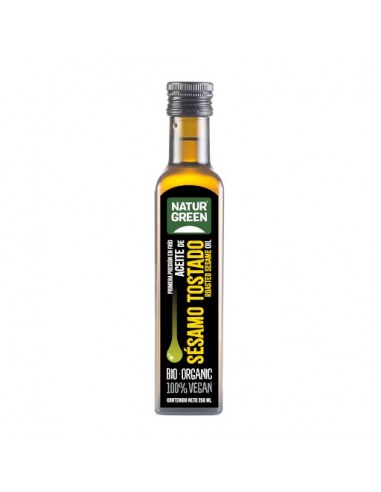 Aceite de sésamo tostado Bio 250ml...