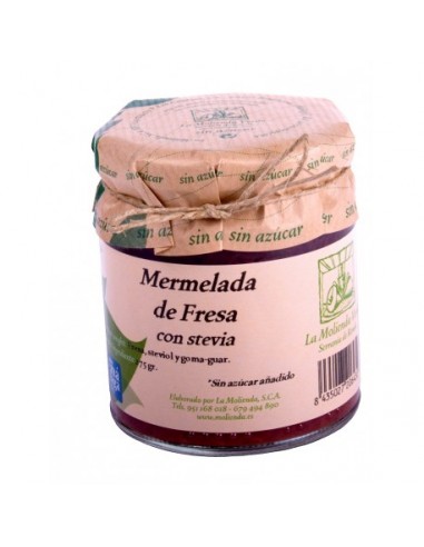 Mermelada de fresa sin azucar añadido...