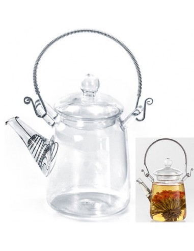 Tetera Manon de cristal para blooming...