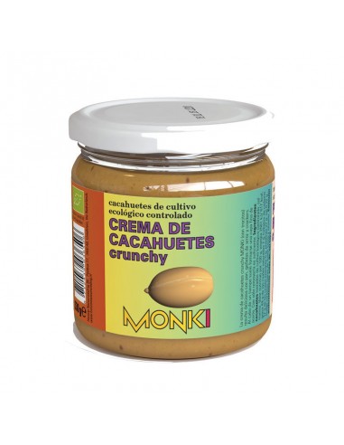 Crema de cacahuetes crujiente Bio...