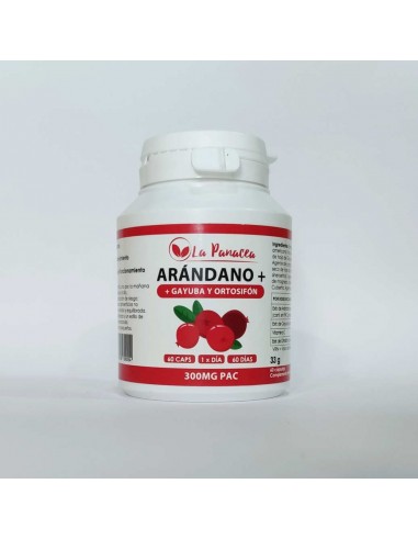 Arándano+ 300mg PAC 60caps La Panacea