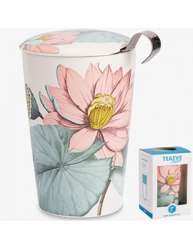 Taza Padma de porcelana con filtro y...
