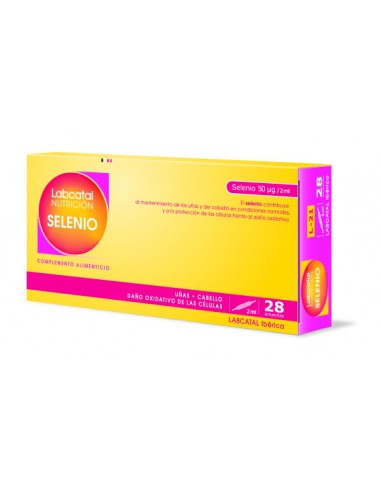 Labcatal 21 Nutrición selenio 28amp...