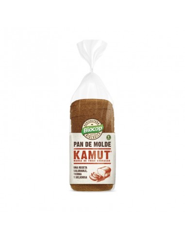 Pan de molde de kamut blanco 400g Biocop