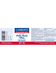 Ácido Fólico 400mcg 100comp... 2