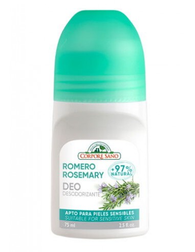 Desodorante de romero rollon 75ml...