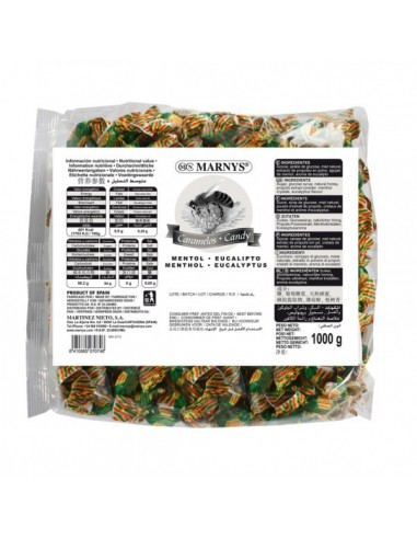 Caramelos con propolis y mentol...