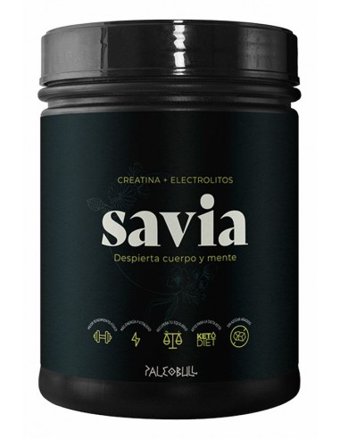 Savia: creatina + electrolitos...
