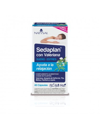 Sedaplan con valeriana 40caps Natysal