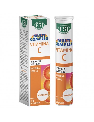 Vitamina C 1000mg efervescente 20comp...