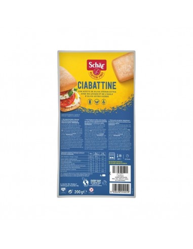 Ciabattine 200g Schär