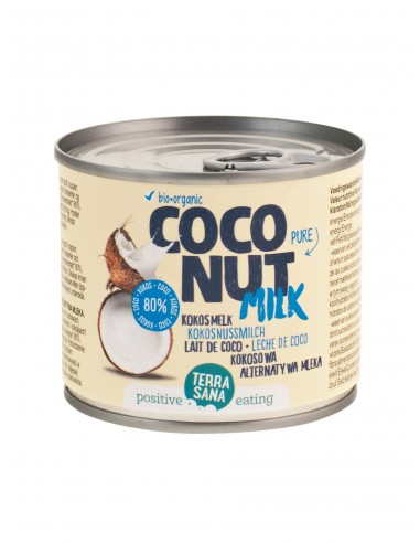 Leche de coco Bio 200ml TerraSana
