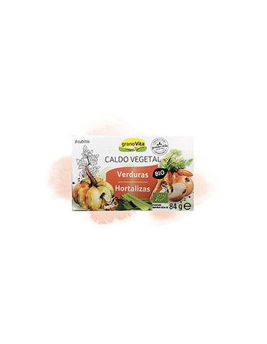 Caldo vegetal de verduras Bio 84g...