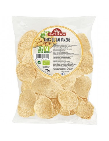 Chips de garbanzos Bio 70g Natursoy