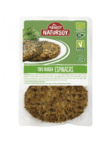 Burger de tofu y espinacas Bio 2ud...