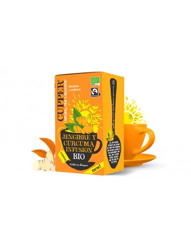 Infusión jengibre y cúrcuma Bio 20...