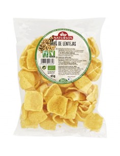 Chips de lentejas Bio 65g...