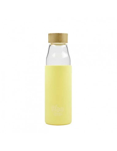Botella BBO funda silicona amarill...
