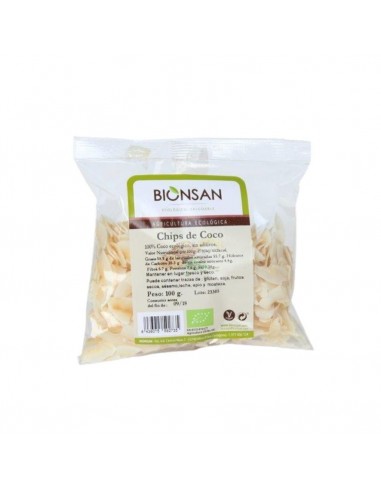 Chips de coco Bio 100g Bionsan