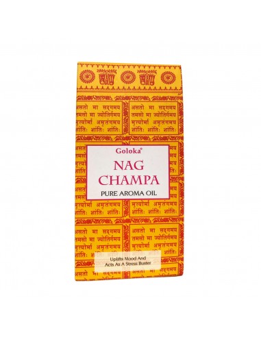 Aceite esencia Nag Champa 10ml Goloka