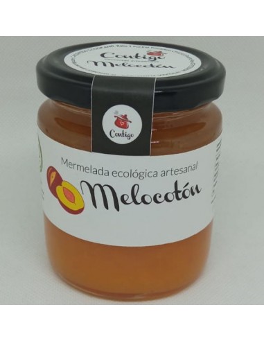 Mermelada de melocotón Bio 260g Contigo