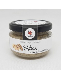 Paté de setas con almendras...