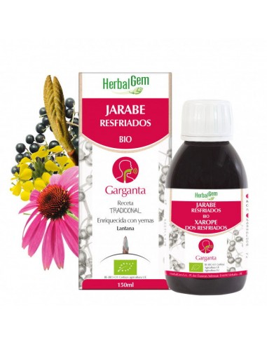 Jarabe resfriados Bio 150ml Herbalgem