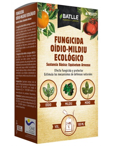 Fungicida oídio-mildiu Bio 100ml Batlle