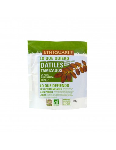 Dátiles tamizados Bio 250g Ethiquable