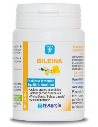 Bileina 60 perlas Nutergia