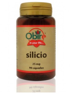 Silicio 25mg 90caps Obire