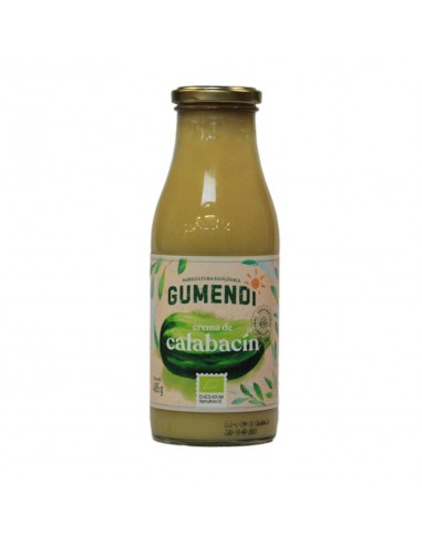 Crema de calabacín Bio 485g Gumendi