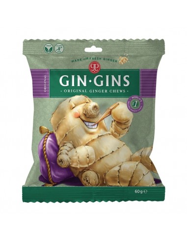 Caramelos de jengibre original 60g...