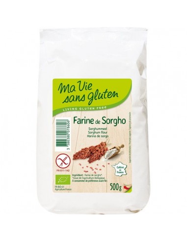 Harina de sorgo sin gluten Bio 500g...