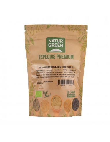 Jengibre molido Bio 100g Naturgreen