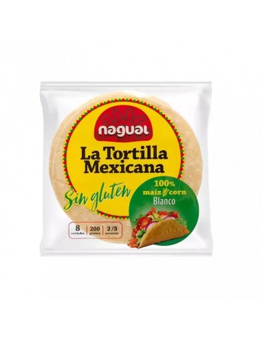 Tortilla mexicana 200g nagual