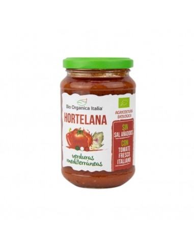 Salsa tomate hortelana con verdura...