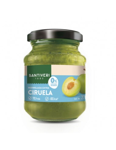 Mermelada de ciruela 0% azúcar 270g...