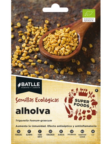 Semillas de alholva super food Bio...