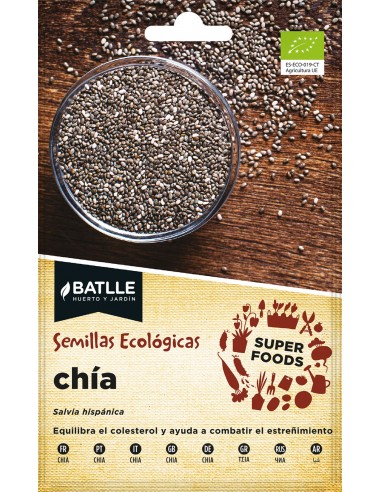 Semillas de chía super food Bio Batlle