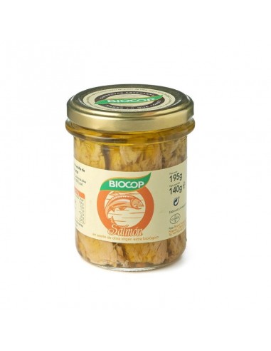 Filetes de salmón 195g Biocop