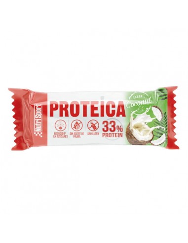 Barrita proteica de coco 44g Nutrisport
