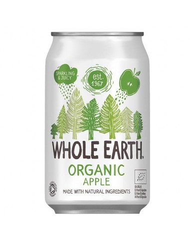 Refresco de manzana Bio 330mll Whole...