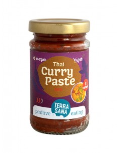Salsa curry rojo Thai Bio...