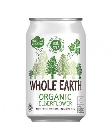 Refresco de sauco Bio 330ml Whole Earth