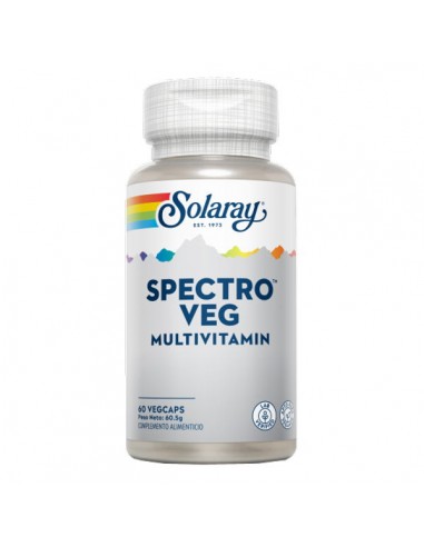 Spectro Veg multivitamin 60caps Solaray